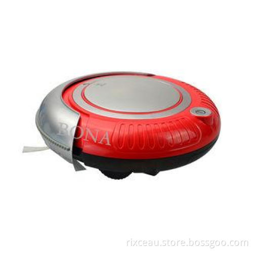 Household wireless Red Mini Robot Vacuum Cleaner with moppi